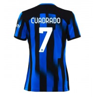 Billiga Inter Milan Juan Cuadrado #7 Hemma fotbollskläder Dam 2023-24 Kortärmad